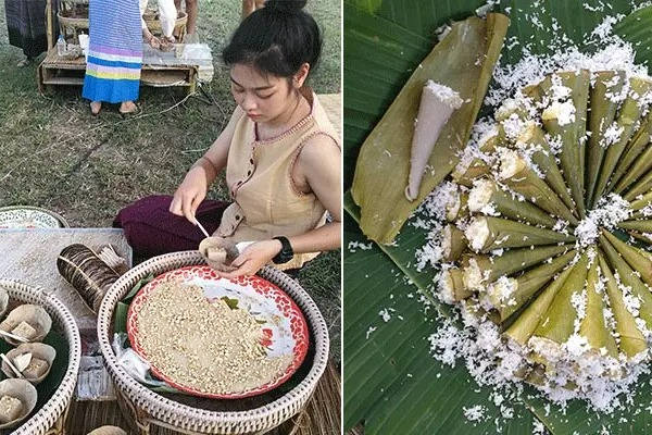 Genieße authentische thailändische Snacks