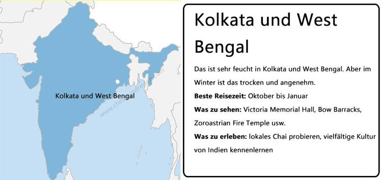 beste Reiszeit Indien Kalkutta