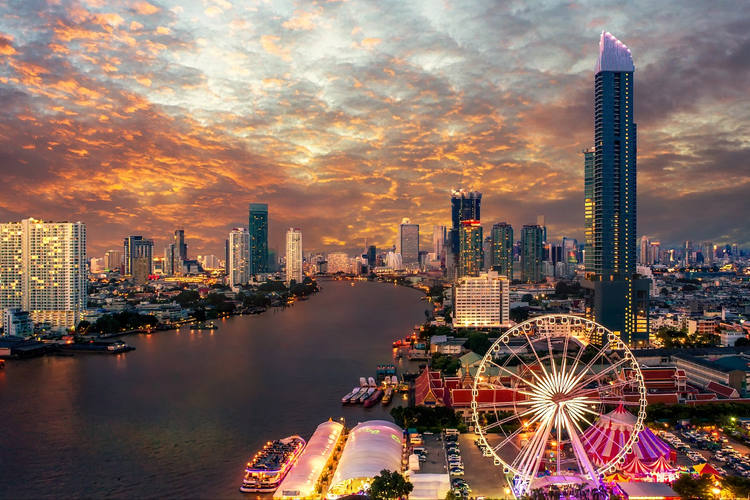 Bangkok Stadtblick