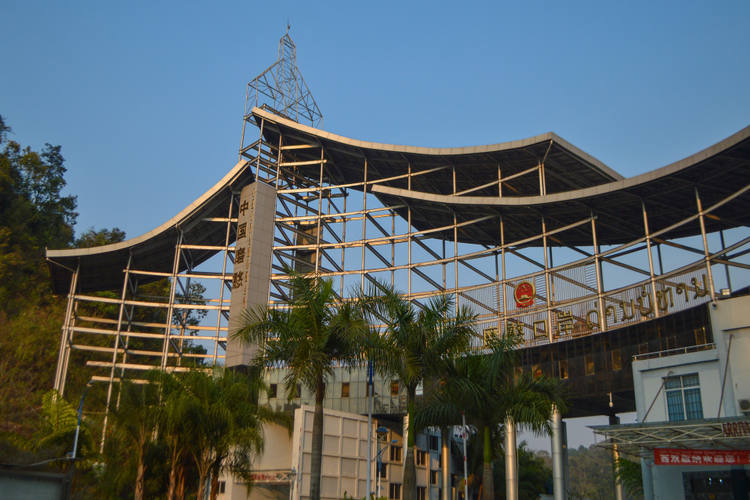 China Laos Reiseroute