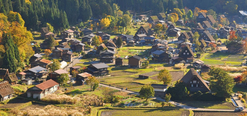 Takayama Landschaft