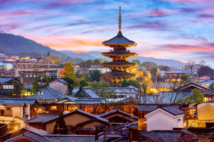 Higashiyama in Kyoto