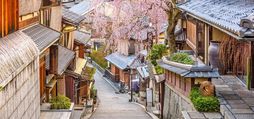 Alte Gasse in Kyoto