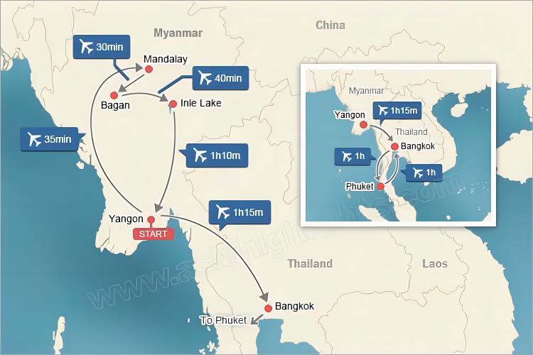 Myanmar Thailand Rundreise 2 Wochen